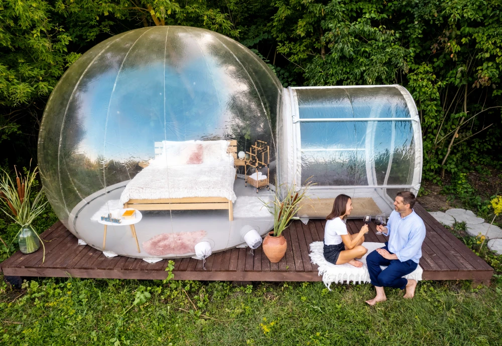 bubble inflatable tent